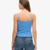 Organic Cotton Essential Rib Lace Cami Top