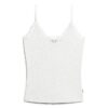 Organic Cotton Essential Rib Lace Cami Top