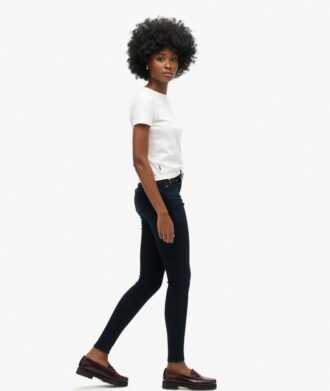 Organic Cotton High Rise Skinny Denim Jeans