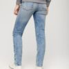 Organic Cotton Mid Rise Slim Jeans