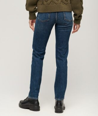 Organic Cotton Mid Rise Slim Jeans