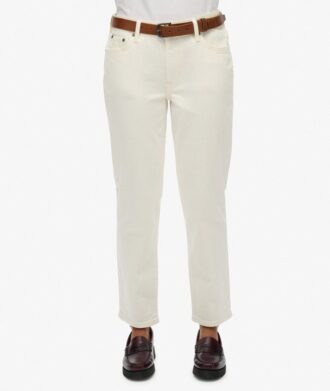 Organic Cotton Mid Rise Slim Jeans