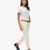 Organic Cotton Mid Rise Slim Jeans