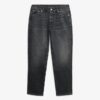 Organic Cotton Mid Rise Slim Jeans
