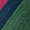 Organic Cotton Unisex Core Rib Crew Sock 3 Pack