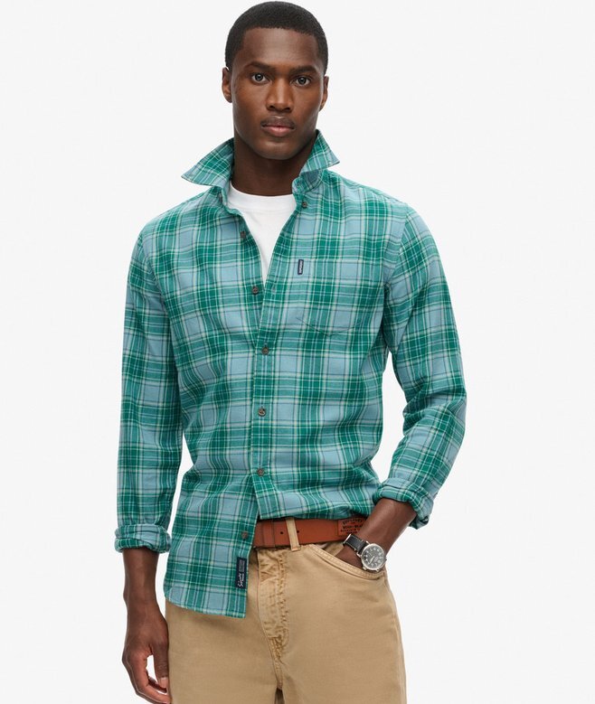 Organic Cotton Vintage Check Shirt Organic Cotton Vintage Check Shirt