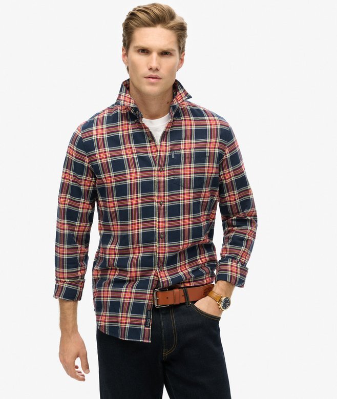 Organic Cotton Vintage Check Shirt Organic Cotton Vintage Check Shirt