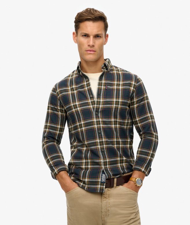 Organic Cotton Vintage Check Shirt Organic Cotton Vintage Check Shirt