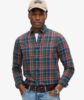 Organic Cotton Vintage Check Shirt