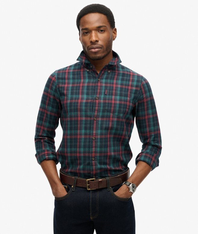 Organic Cotton Vintage Check Shirt Organic Cotton Vintage Check Shirt