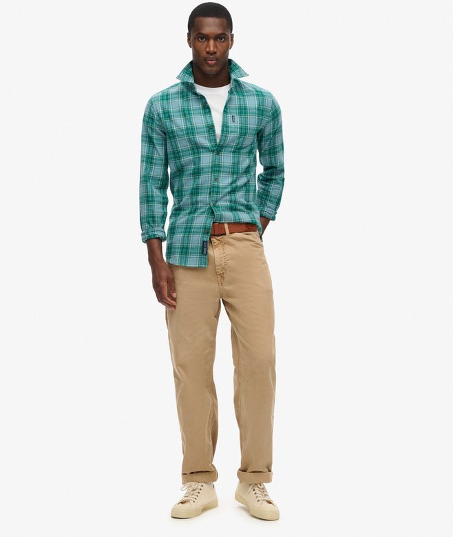 Organic Cotton Vintage Check Shirt Organic Cotton Vintage Check Shirt