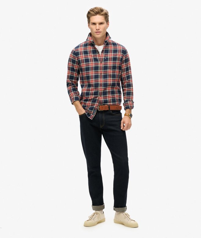 Organic Cotton Vintage Check Shirt Organic Cotton Vintage Check Shirt