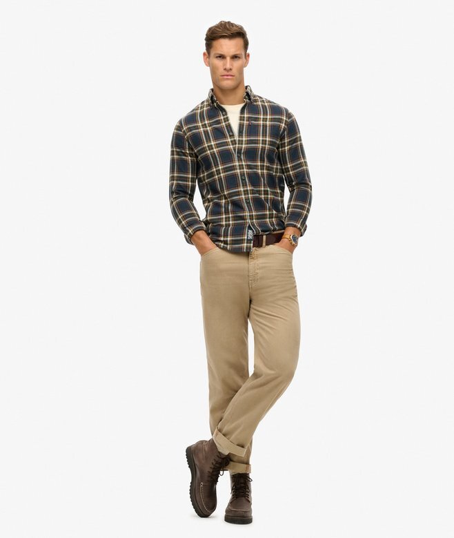 Organic Cotton Vintage Check Shirt Organic Cotton Vintage Check Shirt