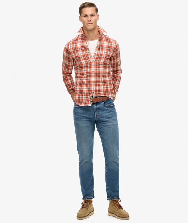 Organic Cotton Vintage Check Shirt Organic Cotton Vintage Check Shirt