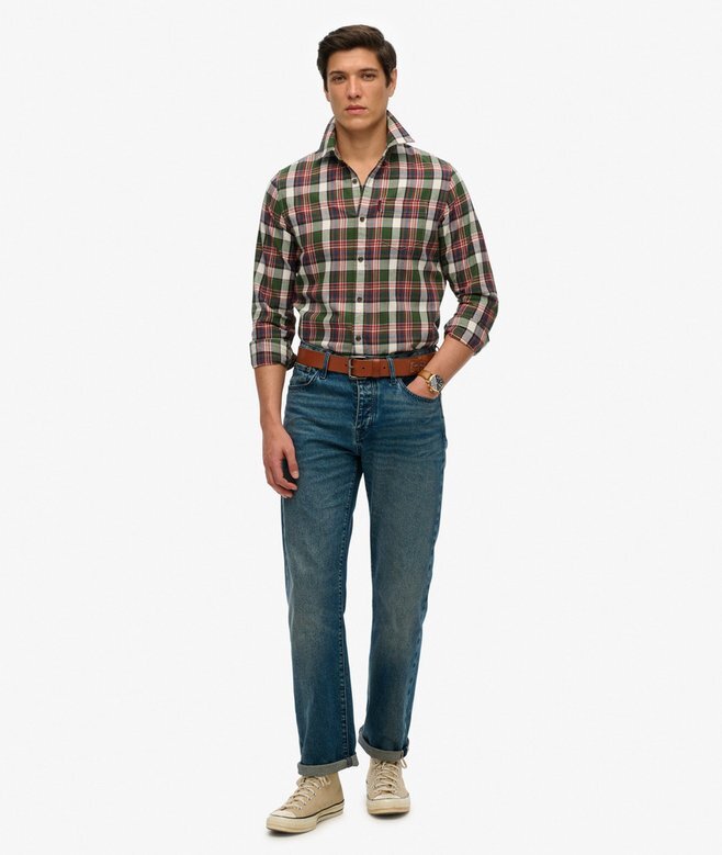 Organic Cotton Vintage Check Shirt Organic Cotton Vintage Check Shirt