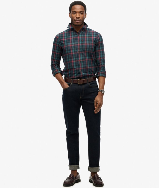Organic Cotton Vintage Check Shirt Organic Cotton Vintage Check Shirt