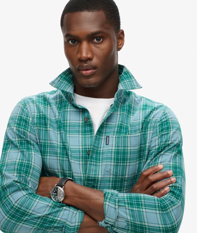 Organic Cotton Vintage Check Shirt Organic Cotton Vintage Check Shirt