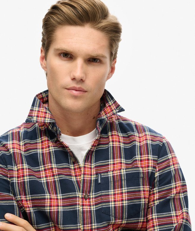 Organic Cotton Vintage Check Shirt Organic Cotton Vintage Check Shirt