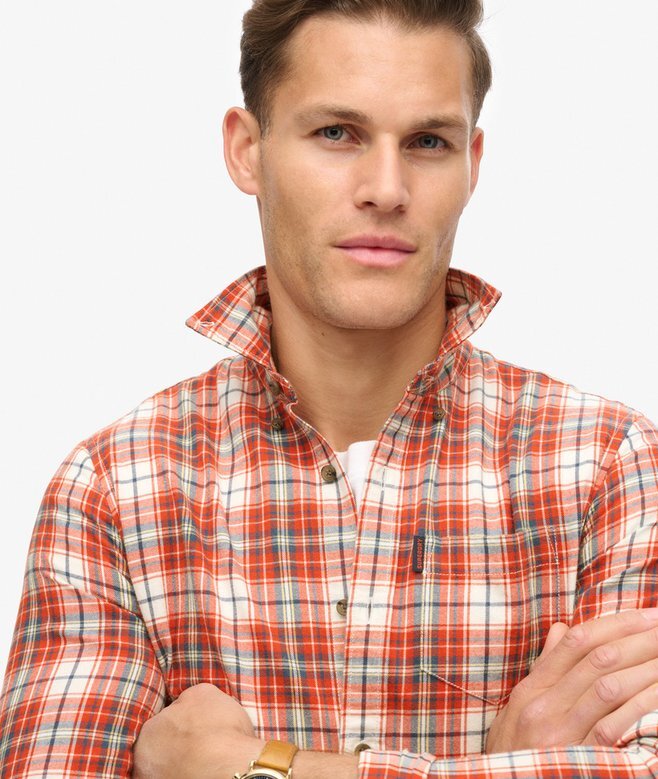 Organic Cotton Vintage Check Shirt Organic Cotton Vintage Check Shirt
