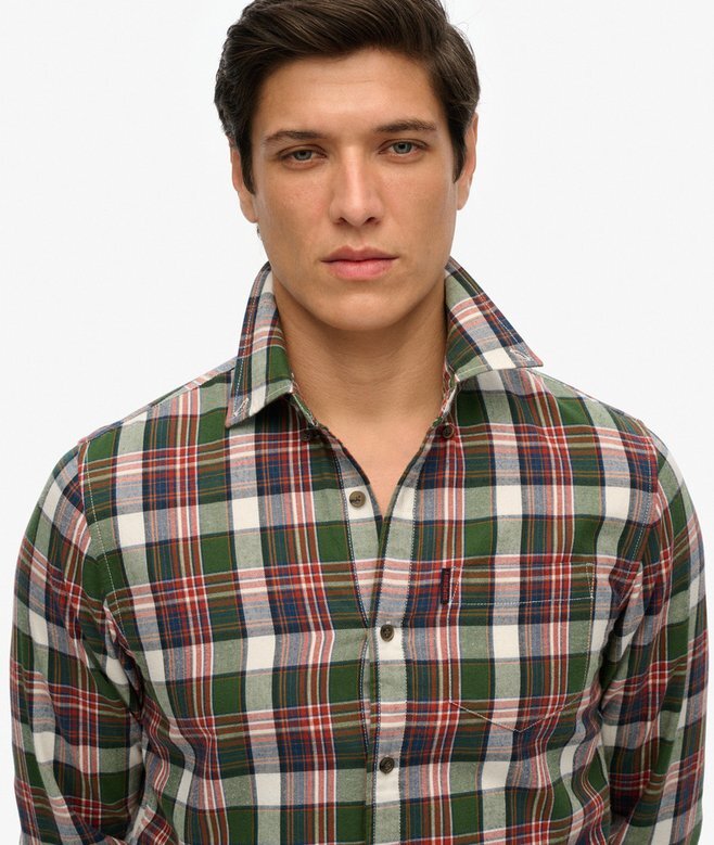 Organic Cotton Vintage Check Shirt Organic Cotton Vintage Check Shirt