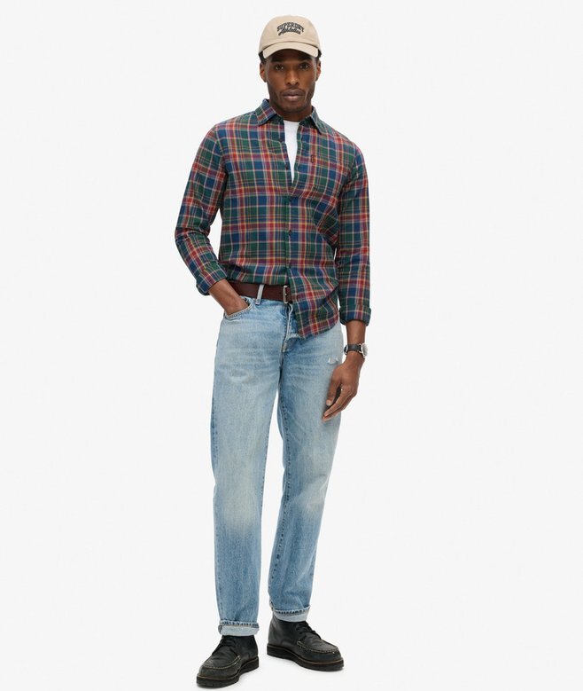 Organic Cotton Vintage Check Shirt Organic Cotton Vintage Check Shirt