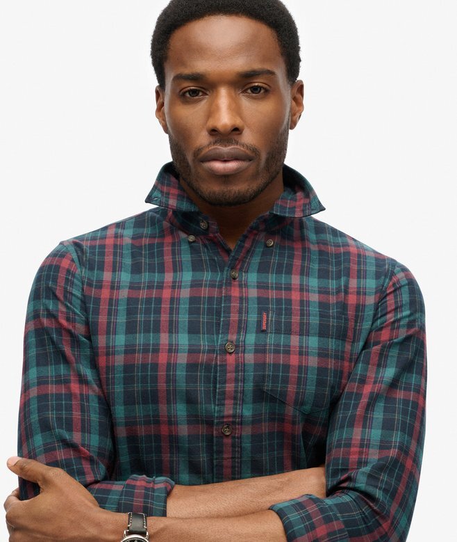 Organic Cotton Vintage Check Shirt Organic Cotton Vintage Check Shirt