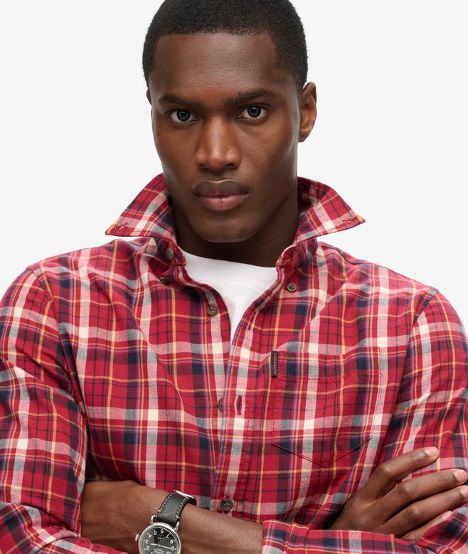 Organic Cotton Vintage Check Shirt Organic Cotton Vintage Check Shirt