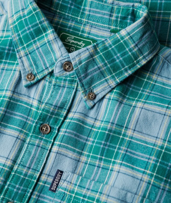 Organic Cotton Vintage Check Shirt Organic Cotton Vintage Check Shirt