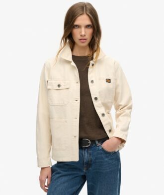 Organic Cotton Vintage Chore Jacket