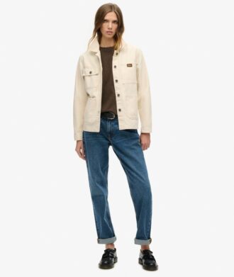 Organic Cotton Vintage Chore Jacket