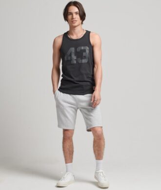 Organic Cotton Vintage Logo Jersey Shorts