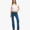 Organic Cotton Vintage Low Rise Slim Flare Jeans Organic Cotton Vintage Low Rise Slim Flare Jeans