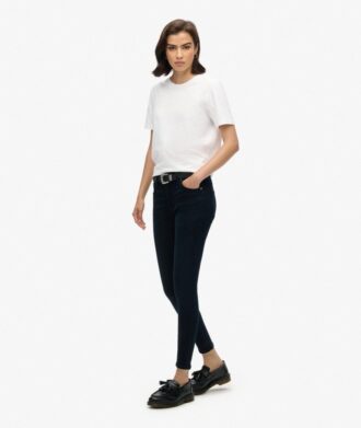 Organic Cotton Vintage Mid Rise Skinny Jeans
