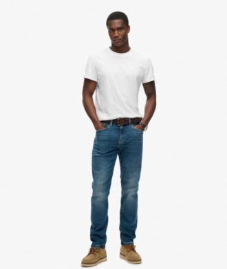 Organic Cotton Vintage Slim Straight Jeans