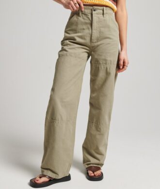 Organic Cotton Vintage Wide Carpenter Pants