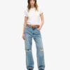 Organic Cotton Wide Leg Jeans Organic Cotton Wide Leg Jeans
