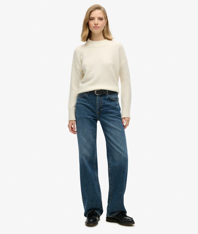 Organic Cotton Wide Leg Jeans Organic Cotton Wide Leg Jeans