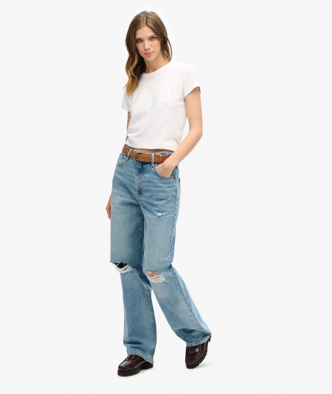 Organic Cotton Wide Leg Jeans Organic Cotton Wide Leg Jeans