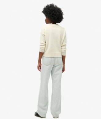 Organic Cotton Wide Leg Jeans