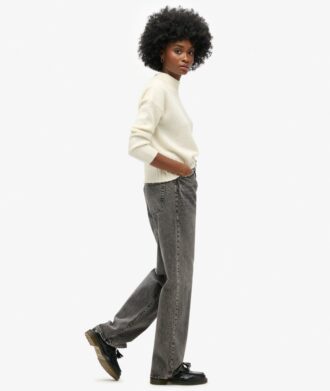 Organic Cotton Wide Leg Jeans