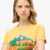 Outdoor Stripe Fitted T-Shirt