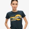 Outdoor Stripe Fitted T-Shirt