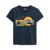 Outdoor Stripe Fitted T-Shirt