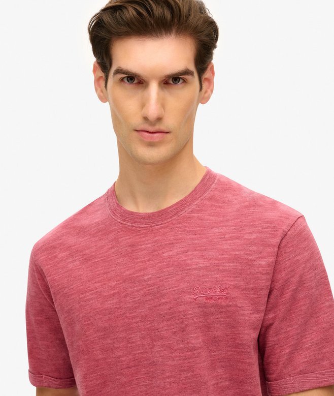 Over-Dyed Slub Marl T-Shirt Over-Dyed Slub Marl T-Shirt