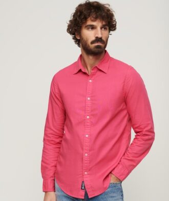 Overdyed Organic Cotton Long Sleeve Shirt