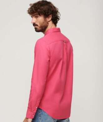 Overdyed Organic Cotton Long Sleeve Shirt