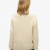 Oversized V Neck Cable Knit Jumper