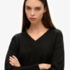 Oversized V Neck Jumper