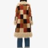 Patchwork Long Afghan Coat