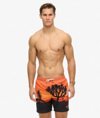 Photographic 17-Inch Recycled Swim Shorts